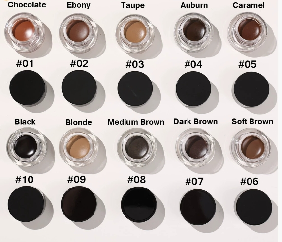 Private Label Wholesale Long Lasting High Quality Pigment Eyebrow Cream