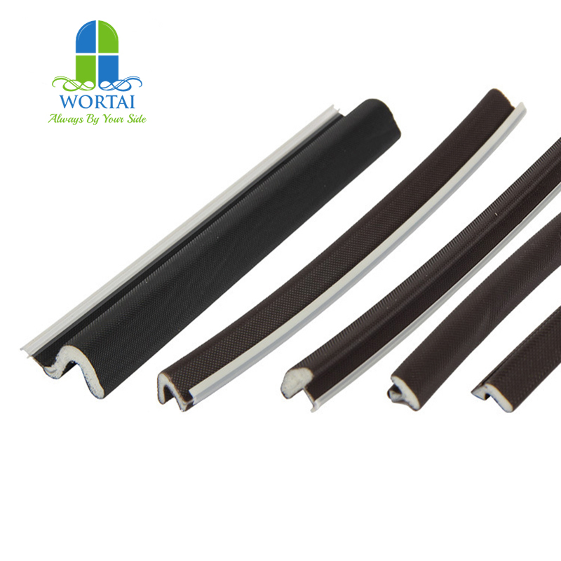 Soundproof Door Seal with Adhesive or Skeleton PU Foam Seal Strip