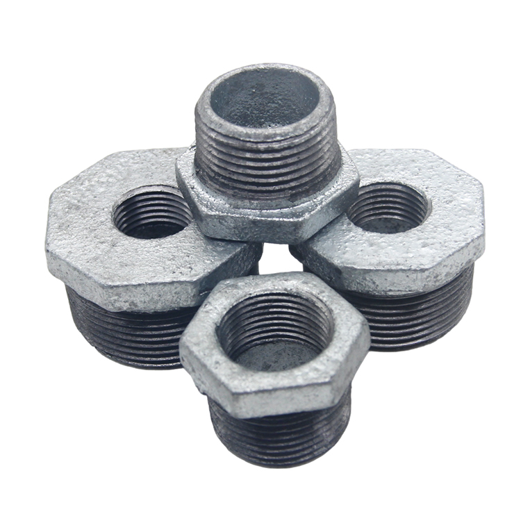 Hot Dipped Galvanized Hexagon Threaded Bushing for Pipe Fittings at Factory Price
