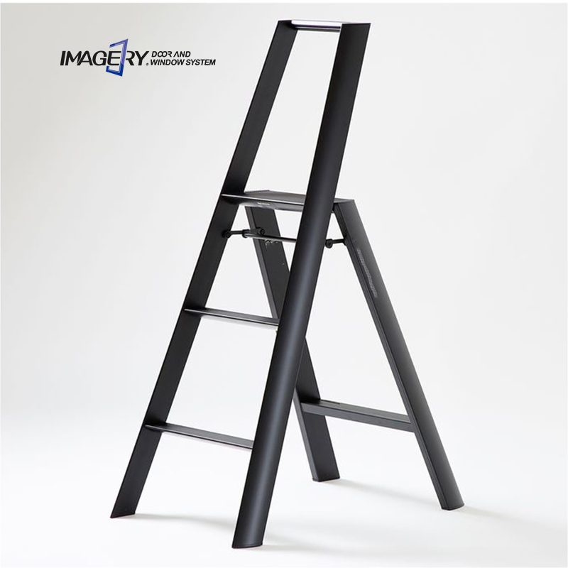 Custom Color Convenient Design Folding Aluminum 3 Step Ladder