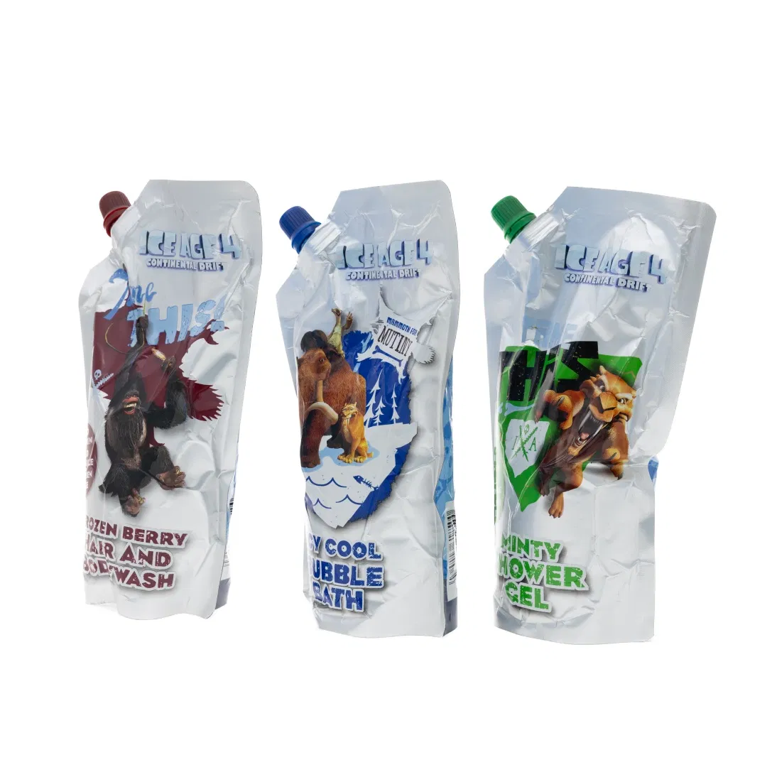 500ml Ocean Breeze Scented Body Wash Pouch for a Fresh and Clean Summer Vibe