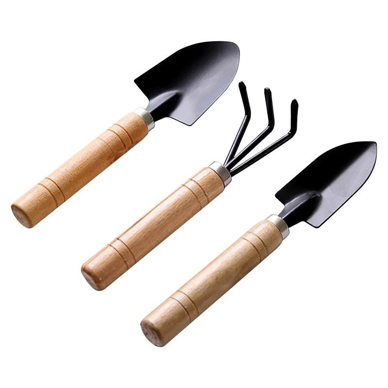 Durable Metal Garden Shovel Set for Planting and Landscaping