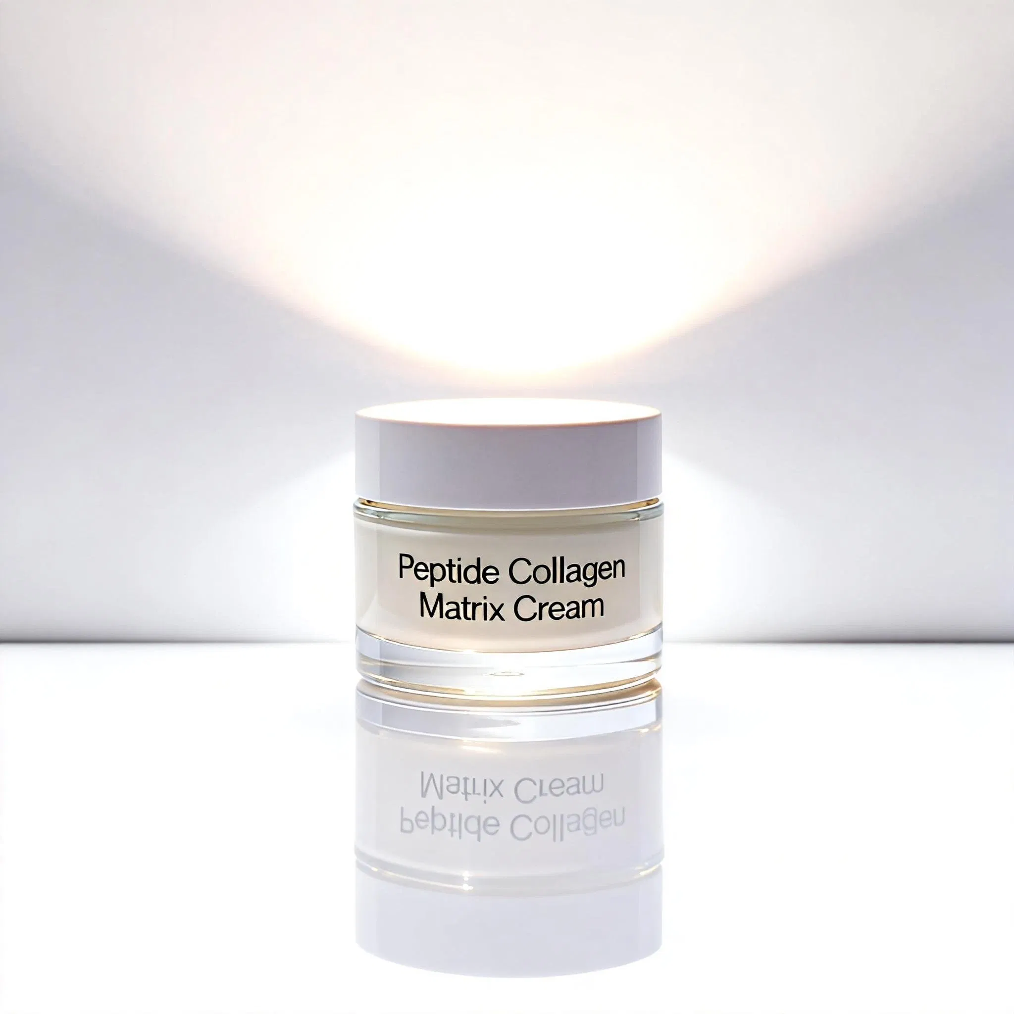 Hypoallergenic and Natural Acne Face Cream with Recombinant Collagen Type III for Wholesale Distribution and Sensitive Skin