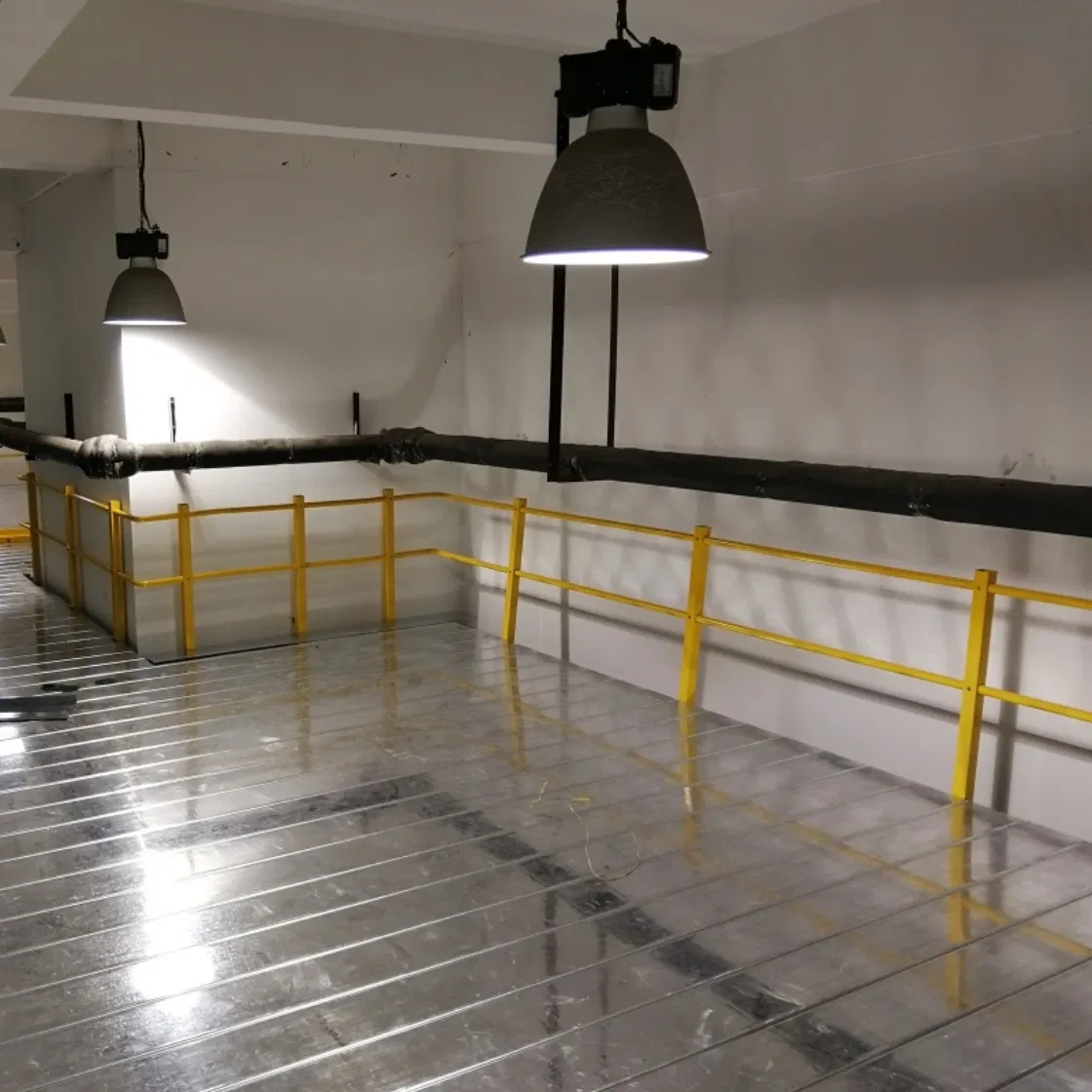 Heavy Duty Grating Floor Industrial Multi-Tier Steel Mezzanine Floor Platform Rack System for Extensive Warehouse Utilization