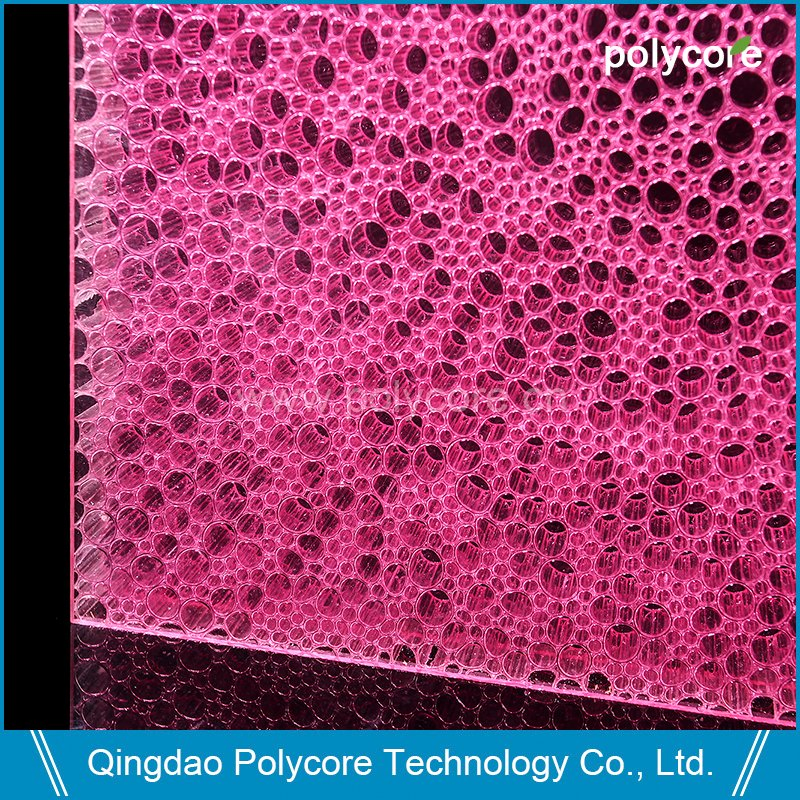 Waterproof Fire-Retardant Light Weight Stiffness Light Transmission PC Honeycomb Core Plastic Honeycomb Core