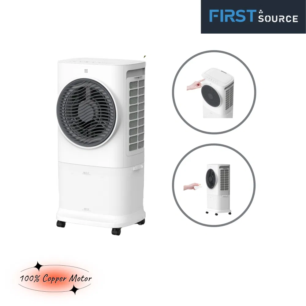 Portable Evaporative Air Cooler with Water Shortage Alarm Function