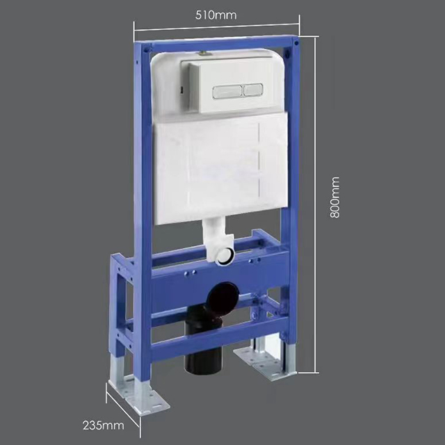 in Wall Hidden Toilet Water Tank HDPE Concealed Flush Cistern
