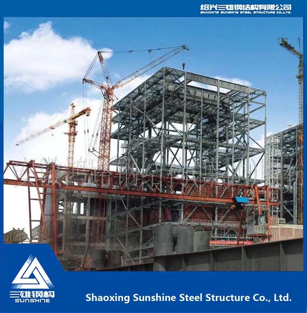 Coal-Fired Steel Structure Power Plant with Desulfurized Building Material