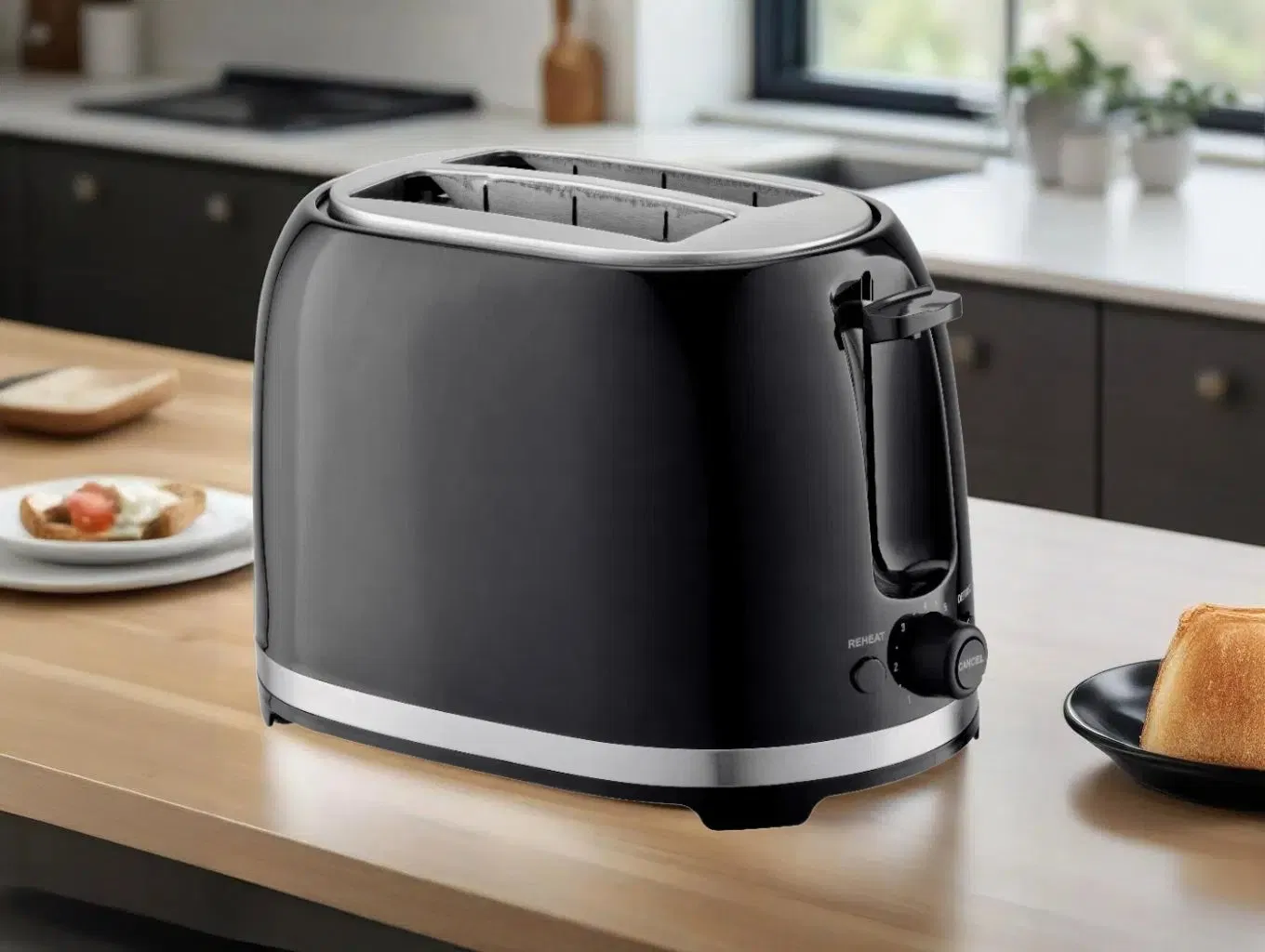 Sleek 2 Slice Cool Touch Toaster for Effortless Breakfasts