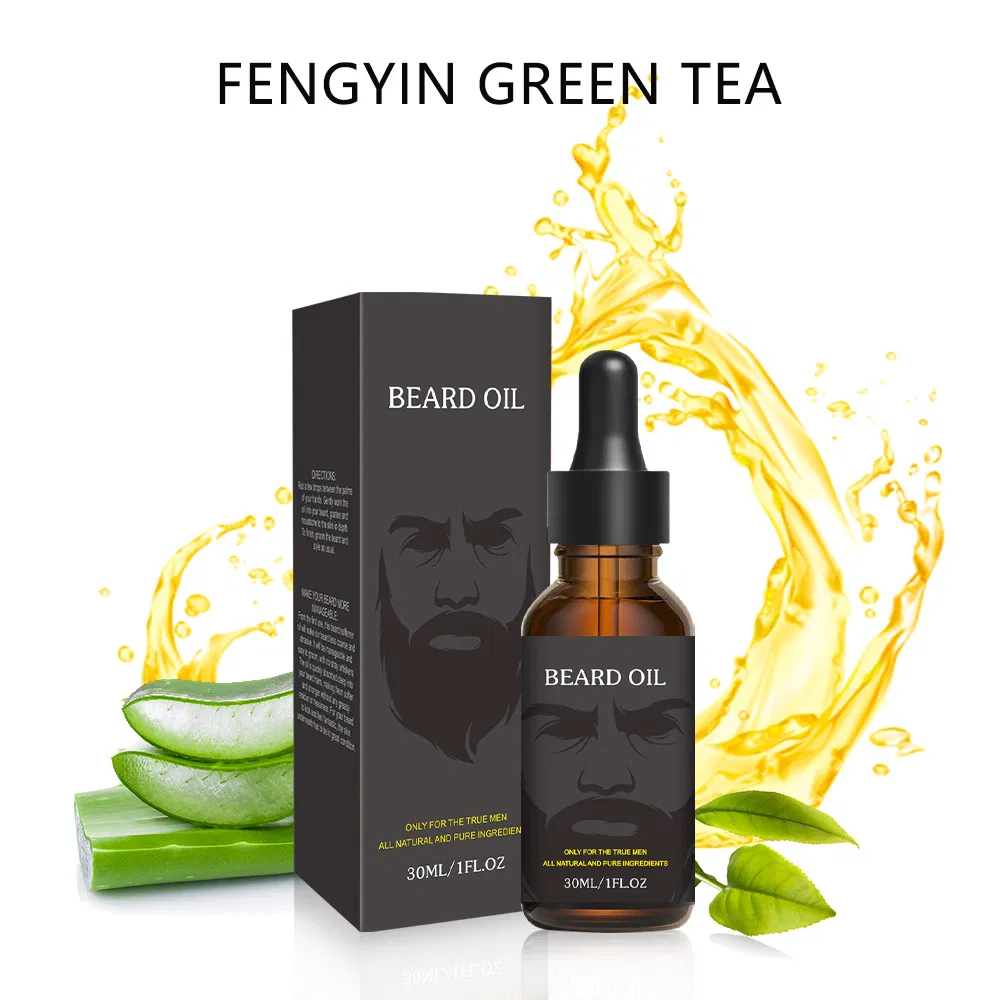 Wholesale Private Label 30ml Customize Logo Beard Care Organic Beard Oil for Men