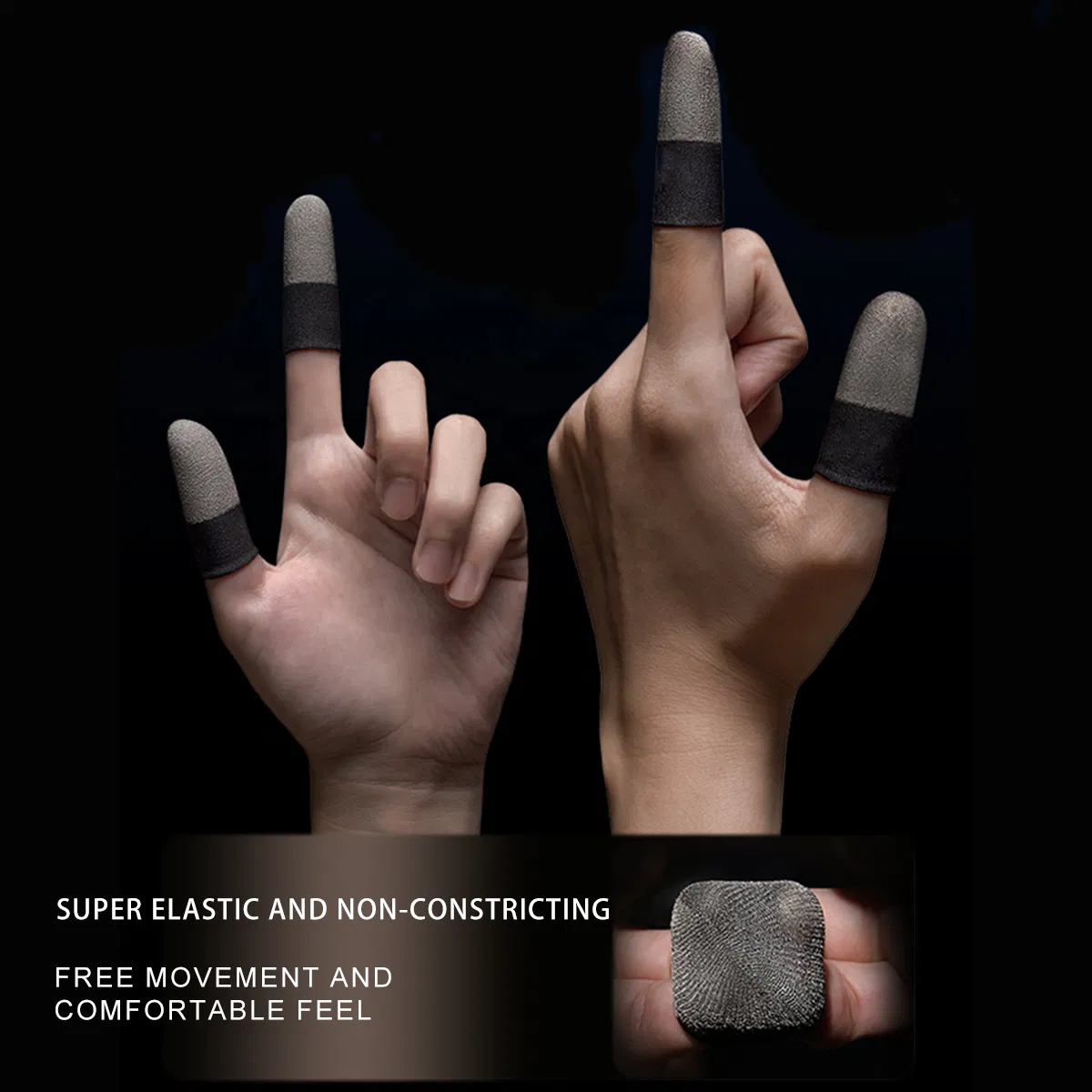 Игровые напальчники с серебряными волокнами