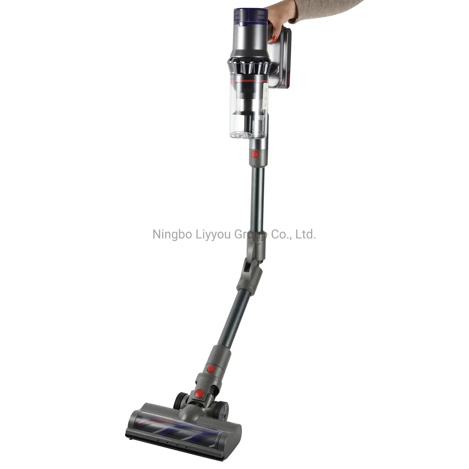 Cordless Stick Vacuum Cleaner, 380W Strong Suction for Hard Floor Carpet Car Pet Hair