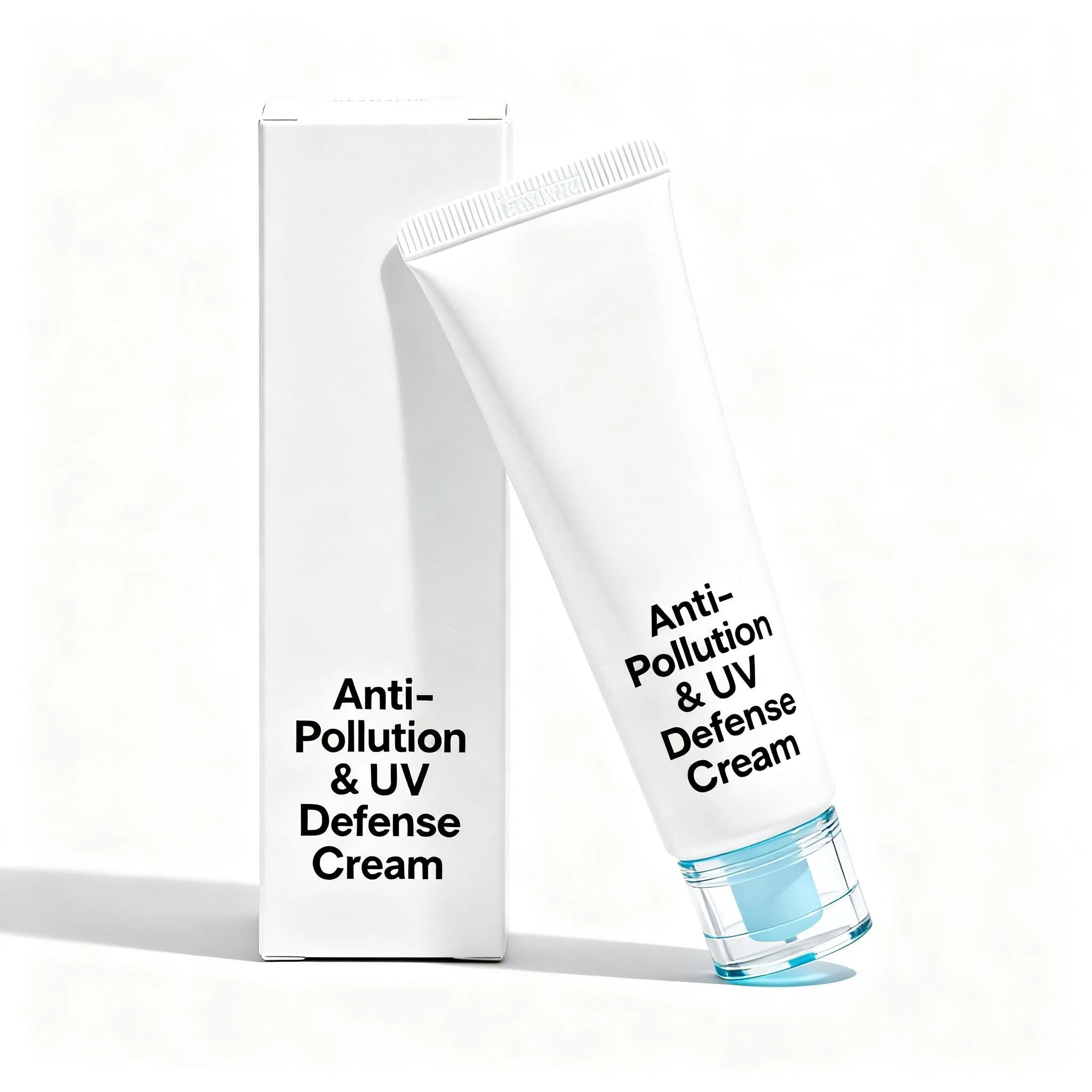 Age-Defense Protective Barrier Face Cream with Panthenol and Tremella Extract for Mature Skin