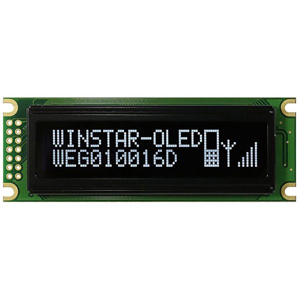 Winstar 2.4 inch Monochrome OLED Display 100x16 (WEG010016D)