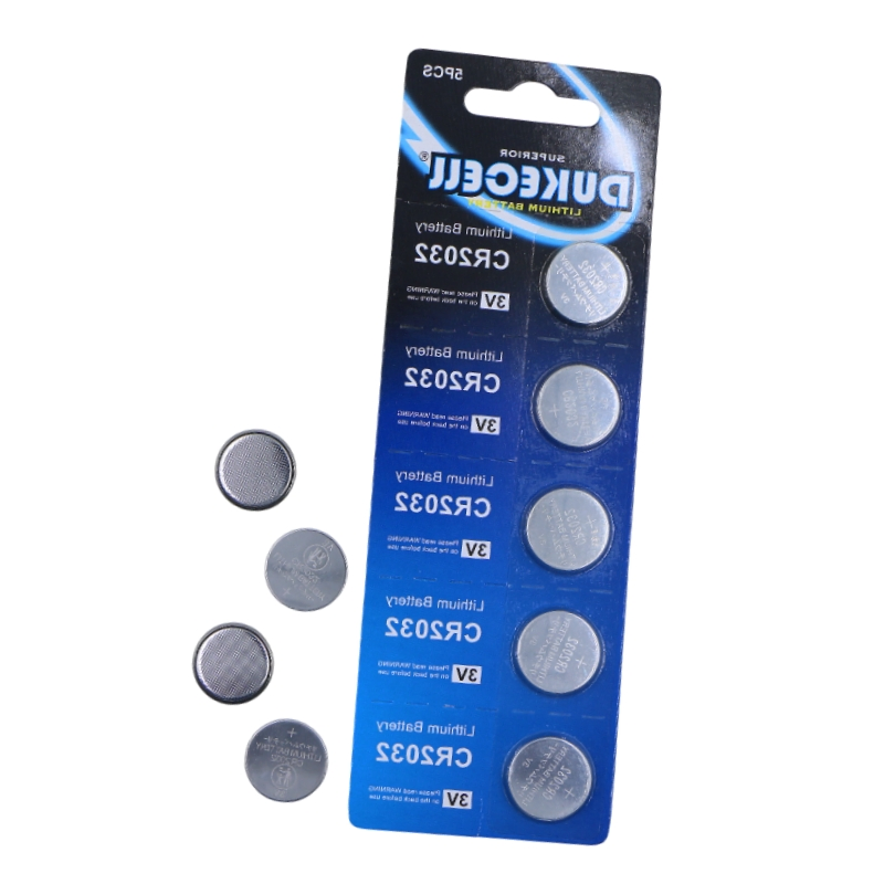 2024 Hot Sale Non Rechargeable CR 2032 Primary Batteries 3V Button Lithium Cell CR2032 3V Cmos Coin Battery Lithium Battery