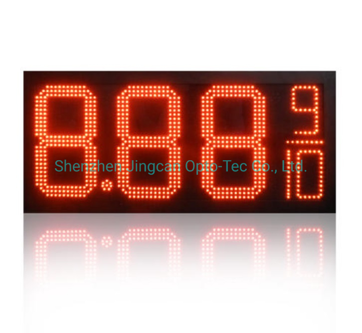 Gas Station 12 18 16inches 88.88 Digital Petrol Fuel Gas Price LED Display Sign