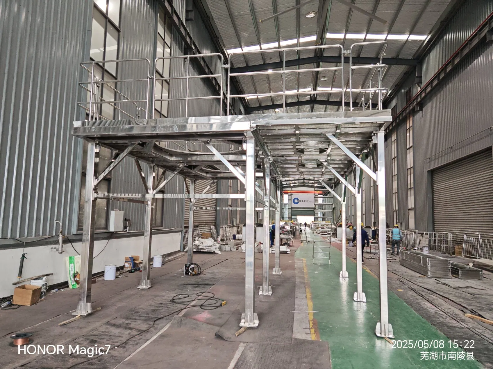 New Product Smooth Surface Industrial Steel Guardrails for Roof