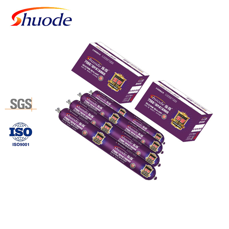 High Viscosity Roofing Silicone Sealant, Perfect for Glass Use