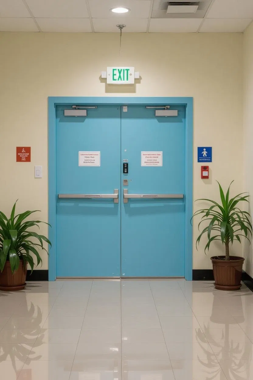 Premium UL Certified Secure Steel Fire Door for Enhanced Safety