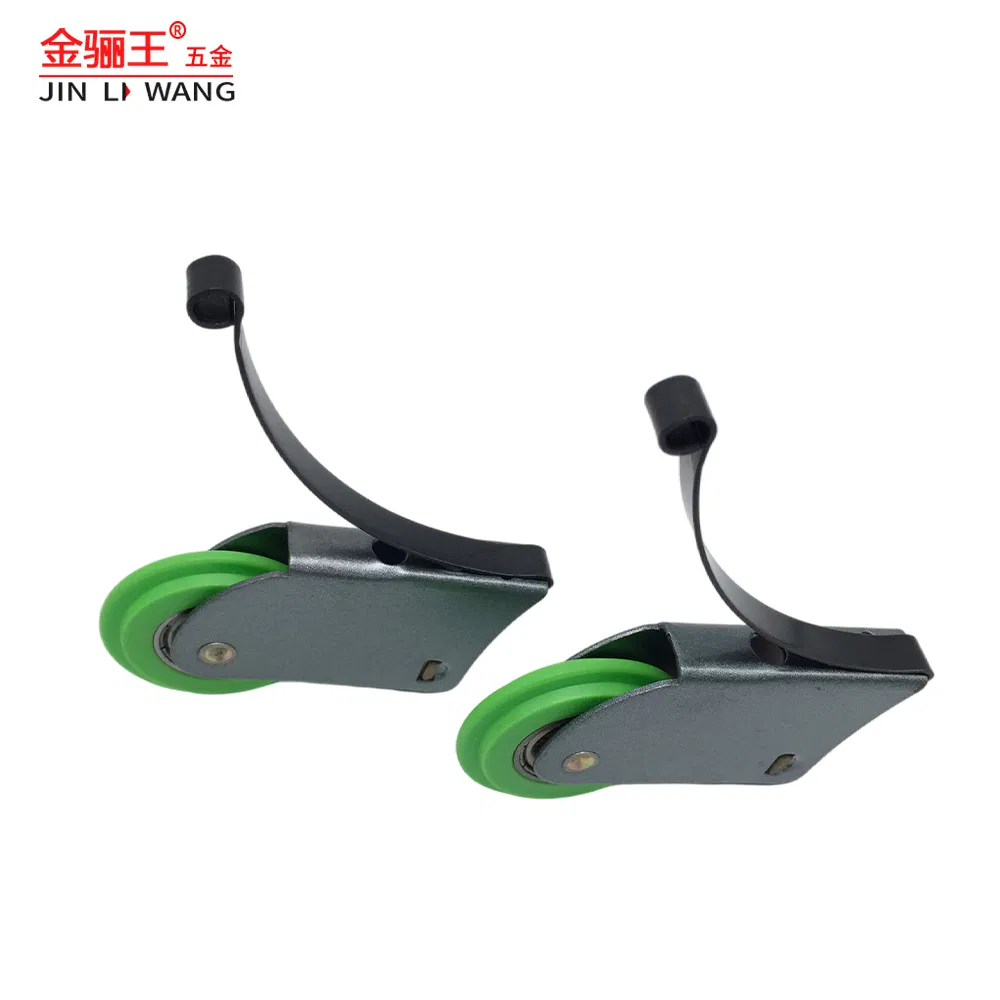 Wholesale Furniture Hardware Fittings Plastic Nylon Pulley Slide Wardrobe Closet Cabinet Door Roller