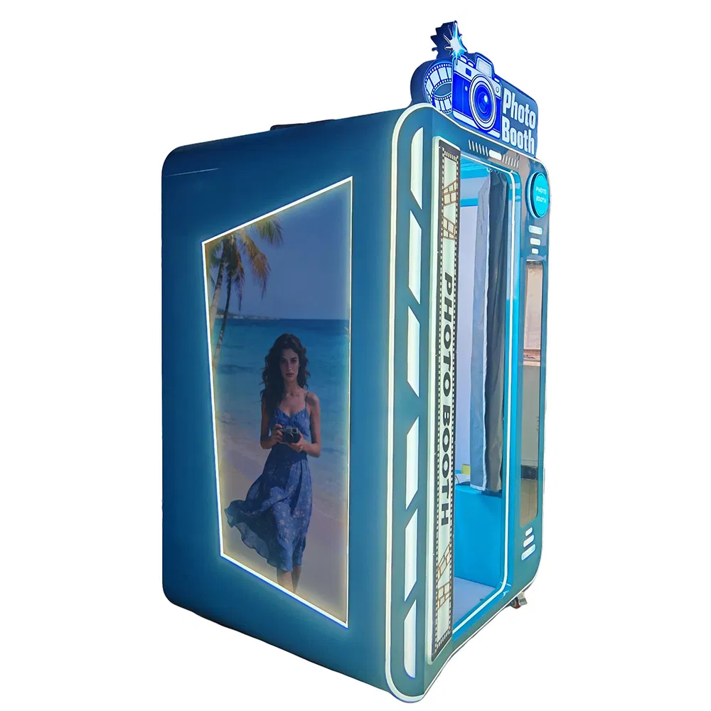 21.5 Inch Touch Screen DSLR Mirror Photo Booth Selfie Machine for Birthday Party Events