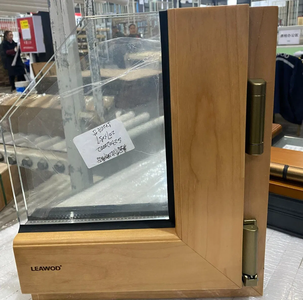 Double Glazed Wood Metal Casement French Window for Church House Balcony Bedroom
