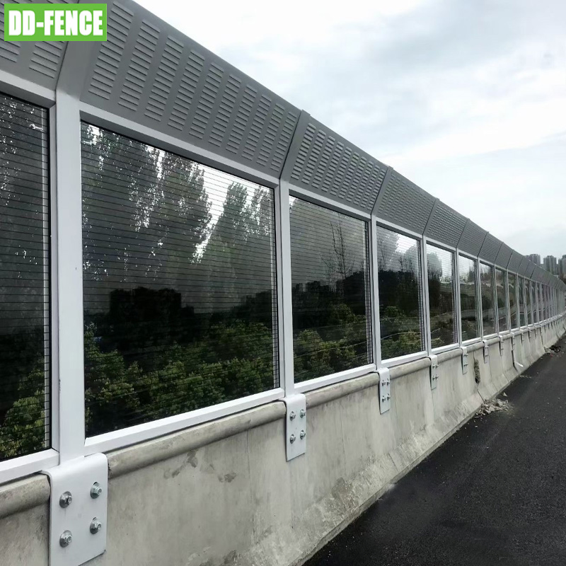 Highway Standard Noise Barrier Acoustic Insulation Wall Fence Acrylic Noise Barrier Panel Prices