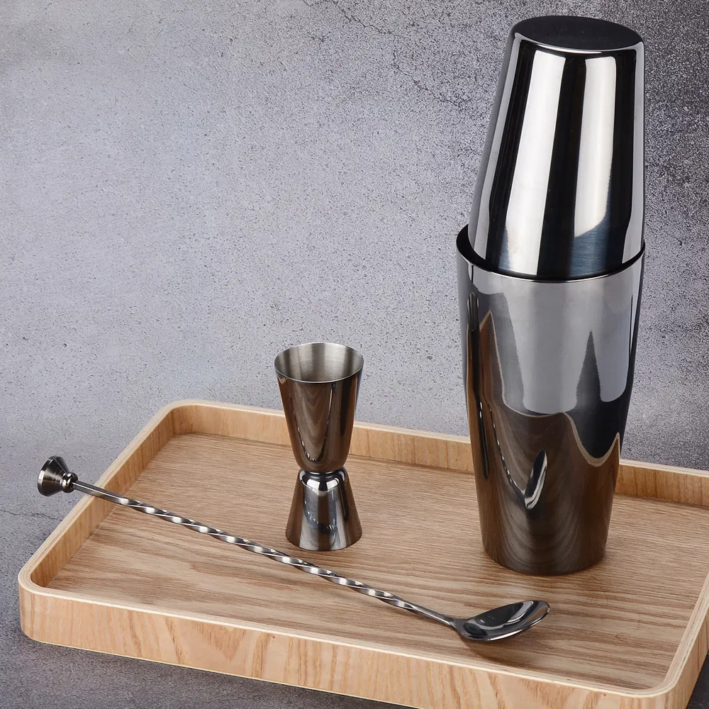 Барный набор KKS: шейкер, ложка для смешивания