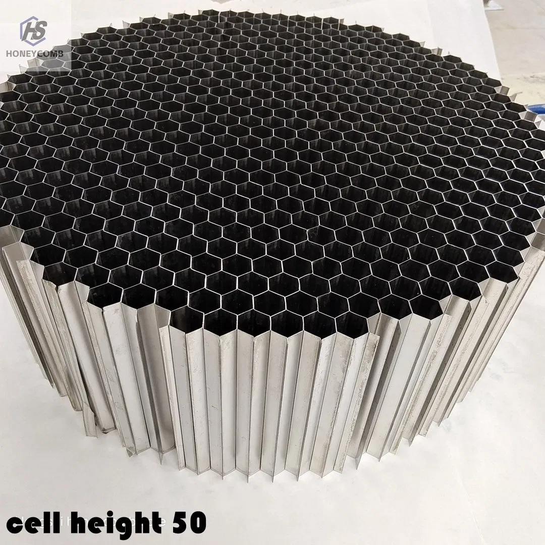 4 Inches Round Steel Honeycomb Screen Mass Air Flow Straightener