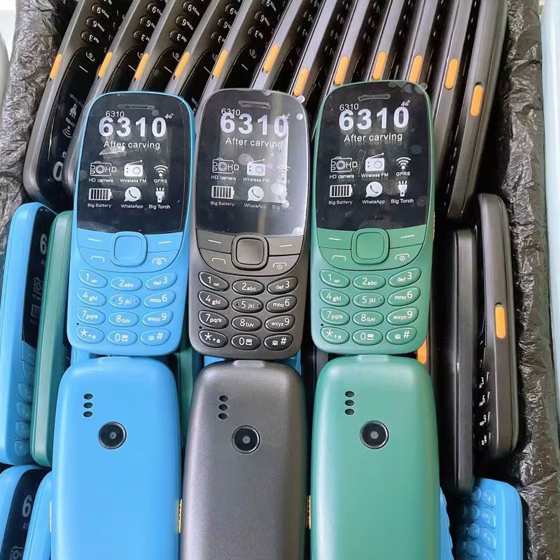 Кнопочный телефон Africa Magic Voice, 2G, 2 SIM, 1.77 дюйма