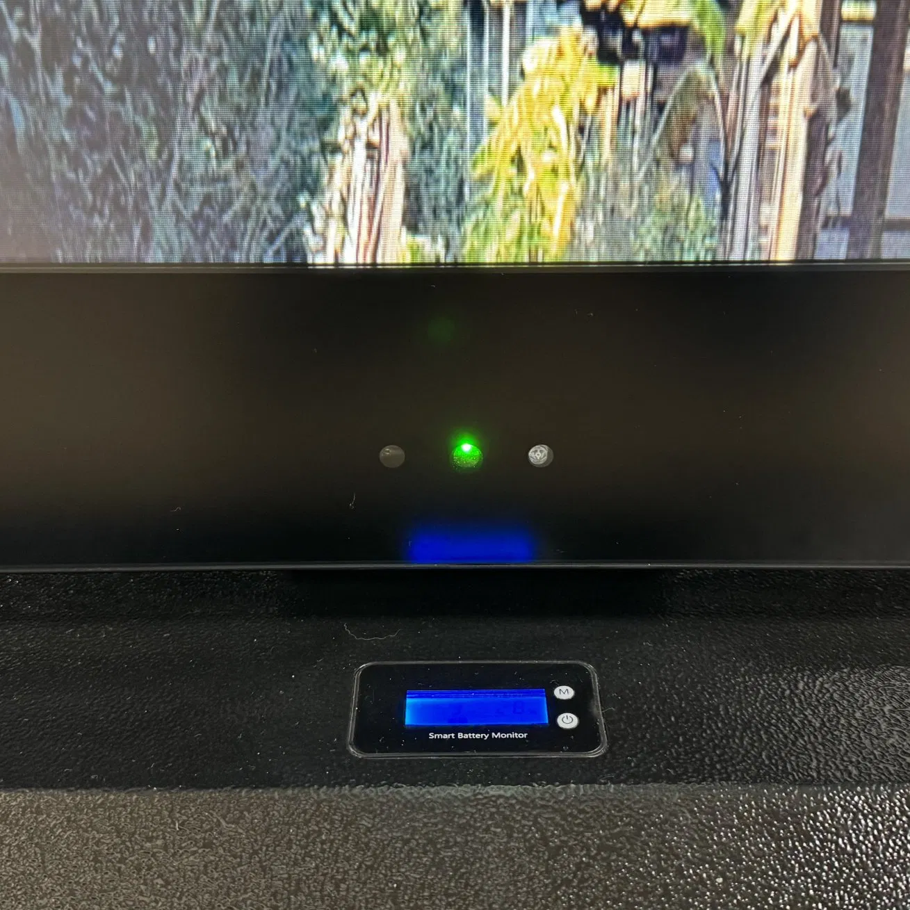 Android Outdoor LCD Display Thin Floor Standing Double Sided Player Dual Advertising Screen