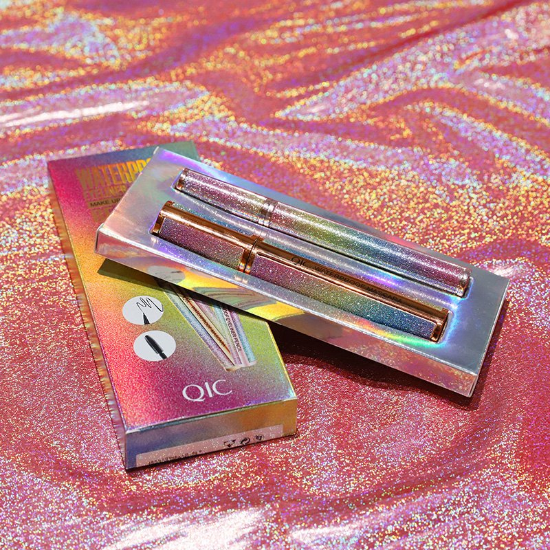 Hot Selling New Eyeliner Easy to Color Matte Waterproof Liquid Black Eyeliner and Mascara Set