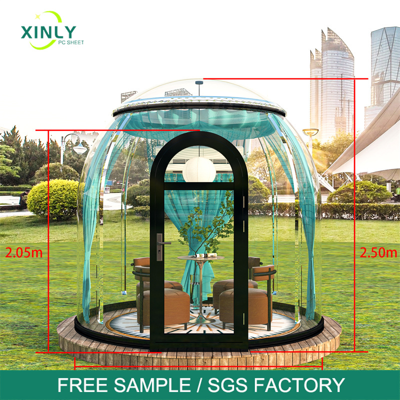 Quick Installation Outdoor Hotel Prefabricated Building Starry Bubble House