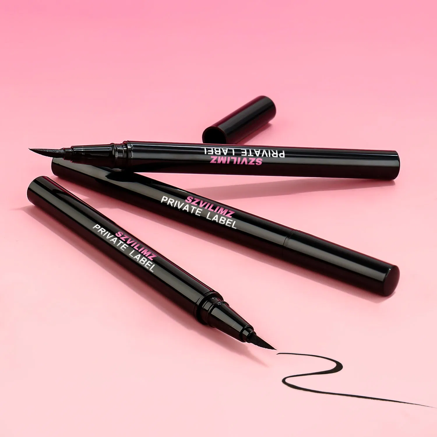 Factory Wholesale Eyelinerprivate Label Makeup Long-Lasting Cosmetics Custom Logo Eye Liner