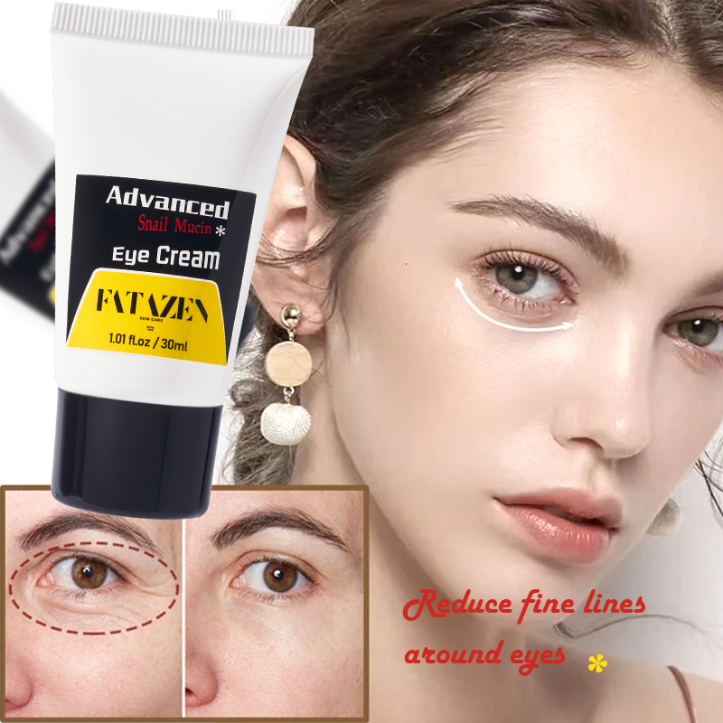 Dark Circles Removal Snail Lifting Anti Aging Wrinkles Tightening Firming Eye Cream