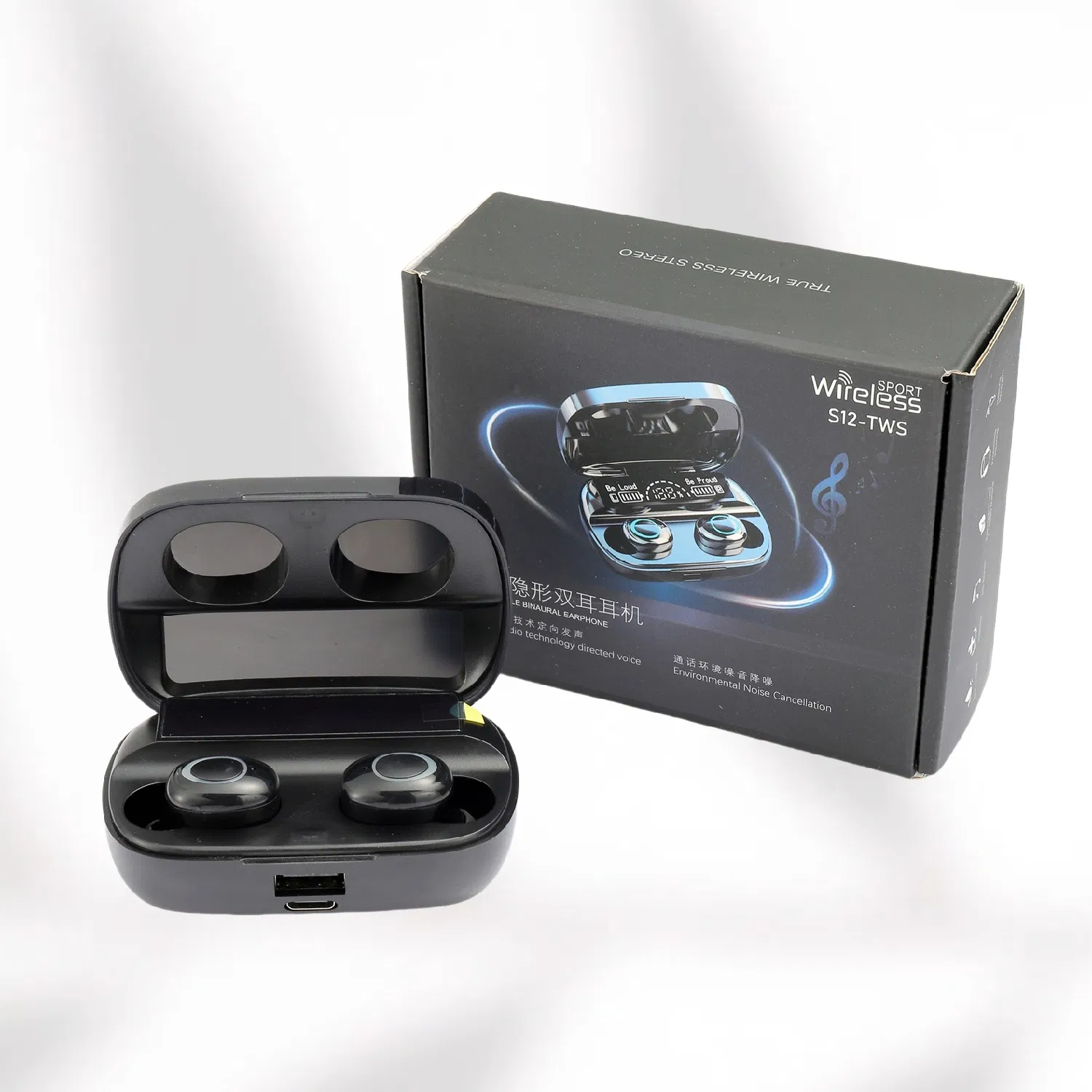 Light Weight Half in Sports Sound Conduction True Wireless Stereo Bluetooth Earphones