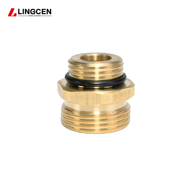 Low Price Radiant Heat Coupling Compression Manifold Adapter Brass Fitting