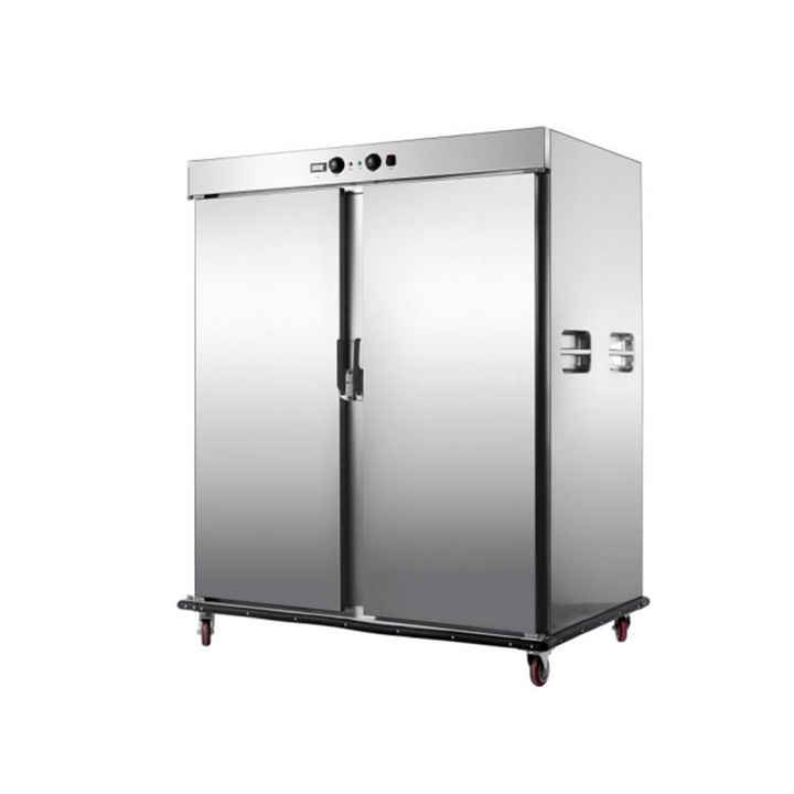 22-Layer Deluxe Portable Food Warmer Cart for Professional Catering Events