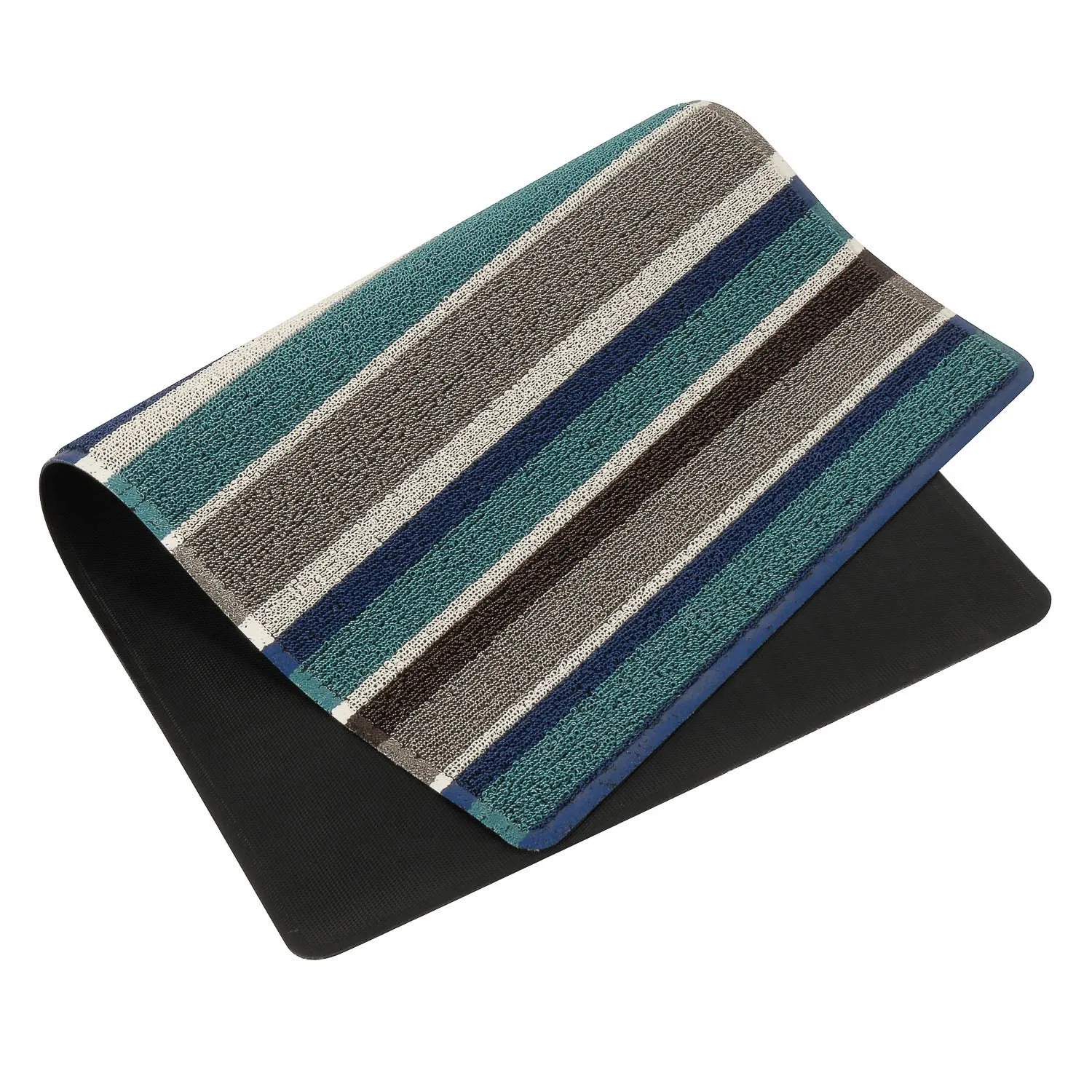 Wholesale Custom Fire Resistant PVC Kitchen Noodles Carpet Non Slip Rubber Backing Coil Floor Door Mats for Home Entrance