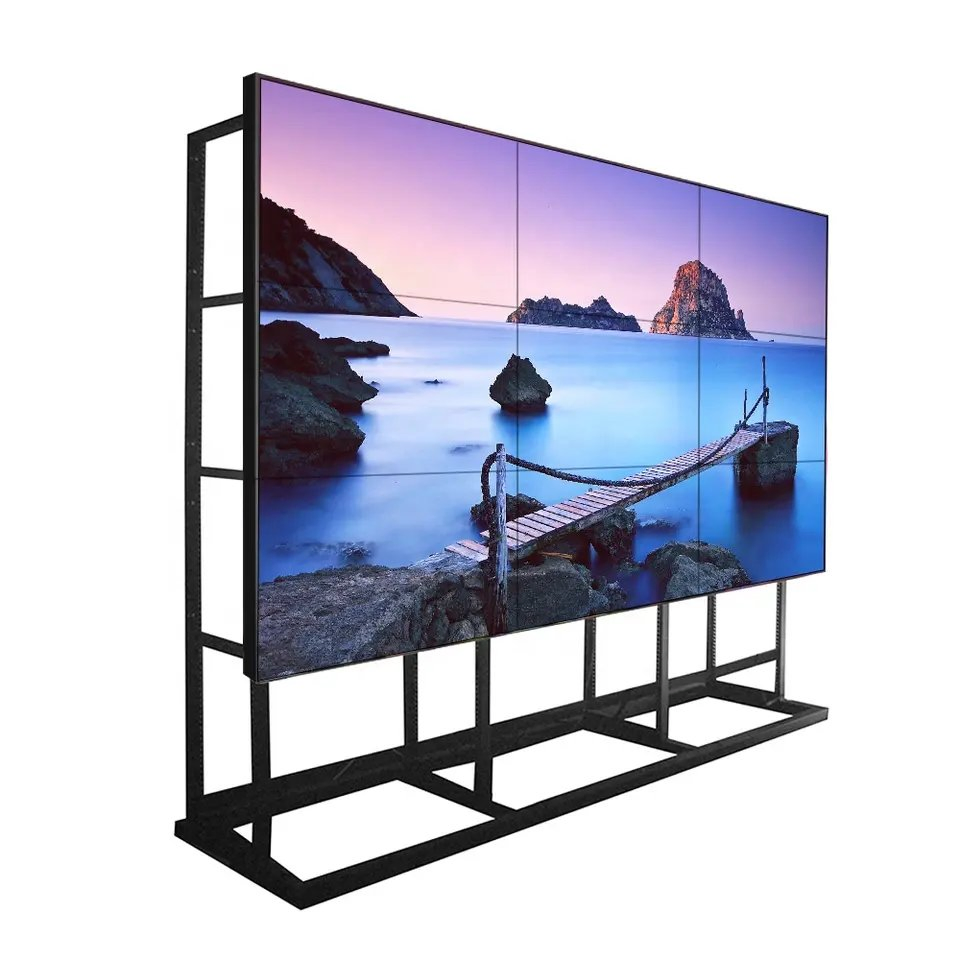 Wholesale Price 46/49/55'' 0.8/1.7/3.5mm Narrow Bezel LCD Videowall