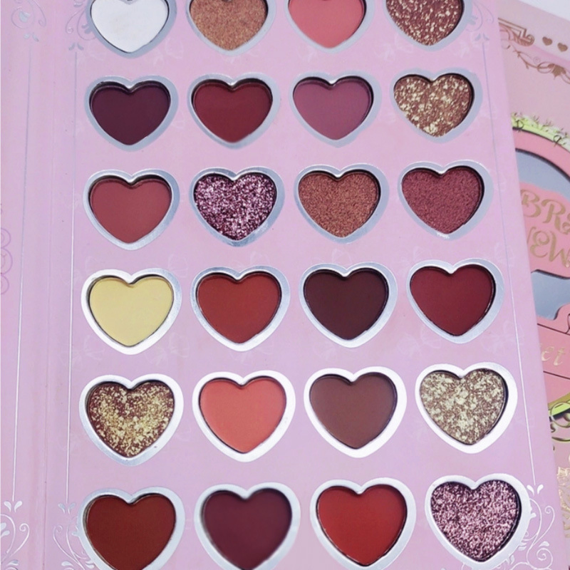 Glitter Metallic Eyeshadow Palette for Beginners Cosmetic Makeup with Easy to Apply