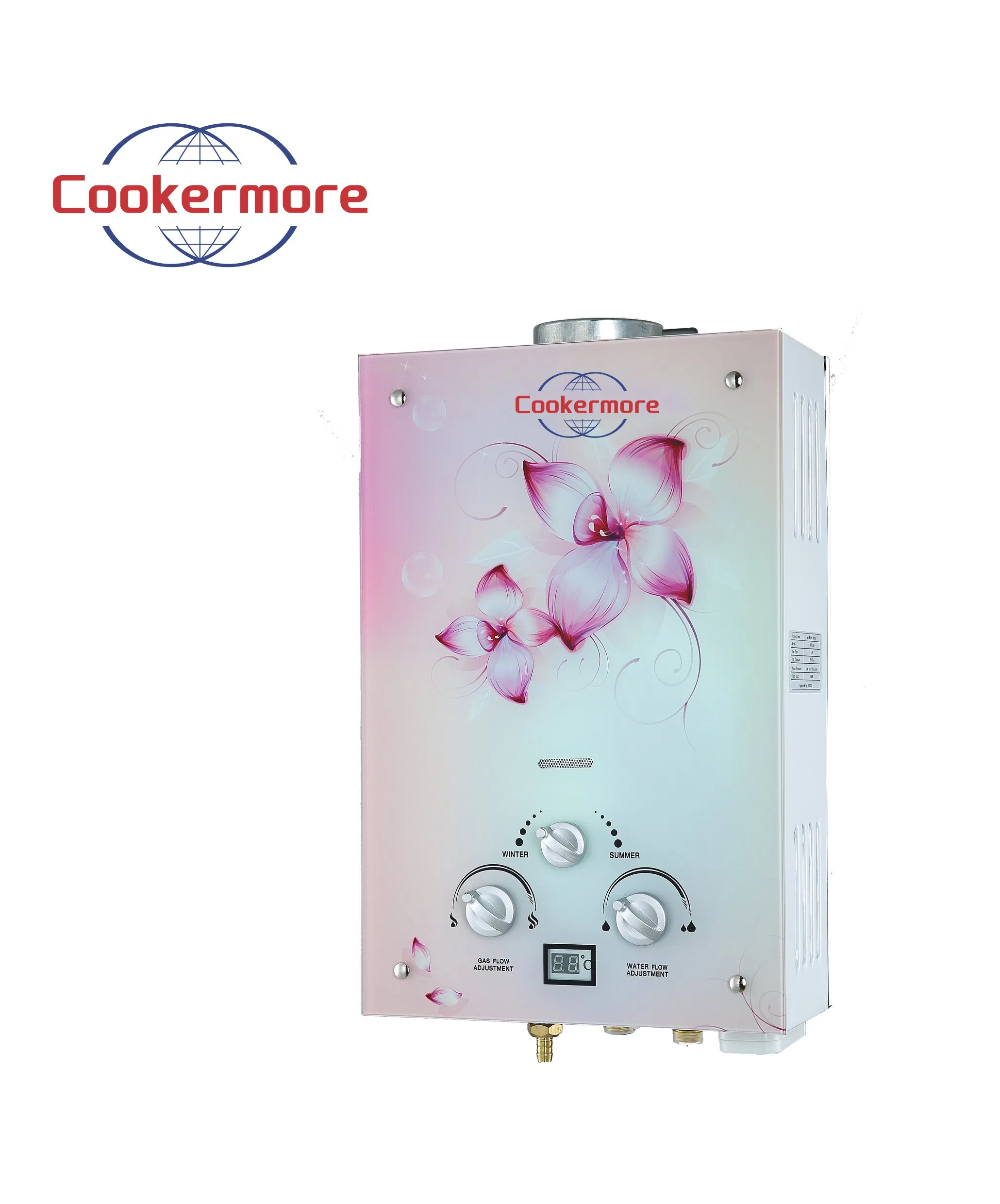 Customized Hot Sale New Design Smart Instantaneous 13L 14L 15L 16L 18L 20L Calentador De Agua Gas Geyser Gas Water Heater