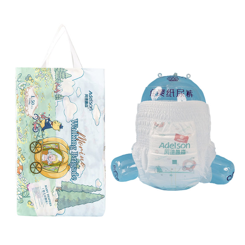 Free Sample Russia Japanese Premium Quality Wholesale Breathable High Quality Super Frontal Tape Dry Baby Diapers Panties Pull up Diaper