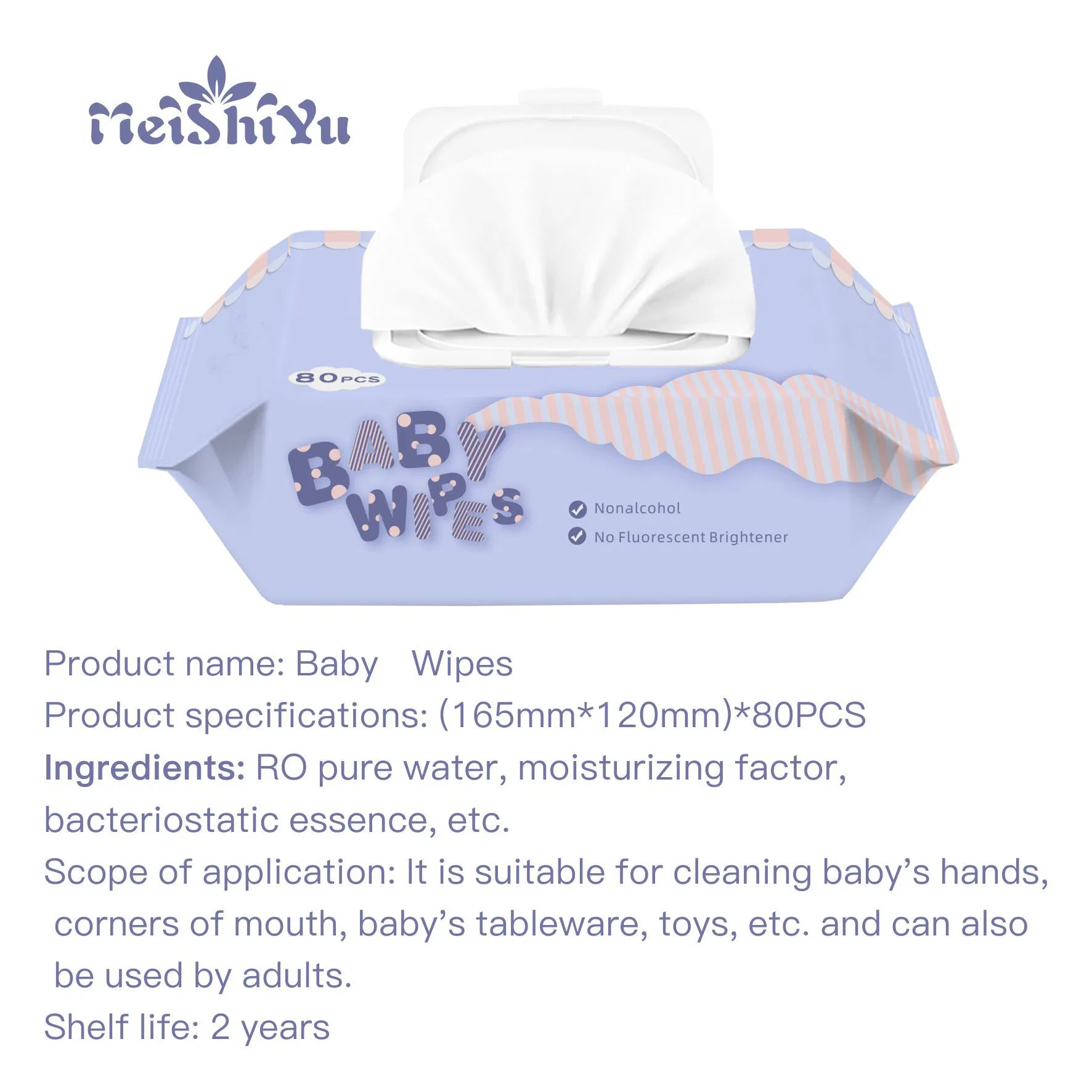 Baby Disinfect Soft Wipes Antibacterial Disinfection Water Wet Wipe