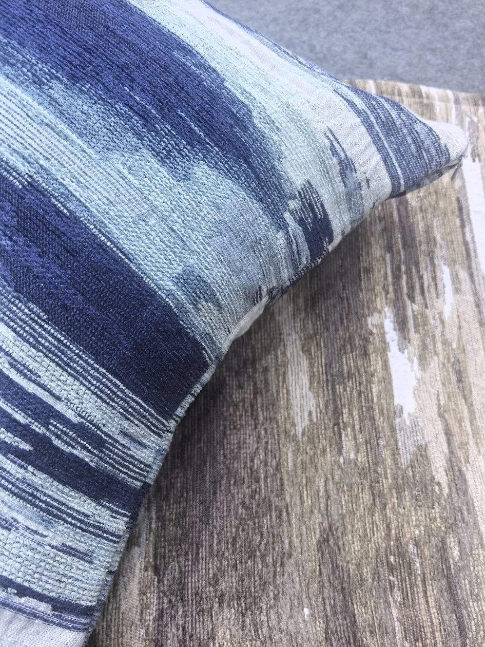 Galaxy Jacquard Yarn Dyed Weaving Pattern Cushion