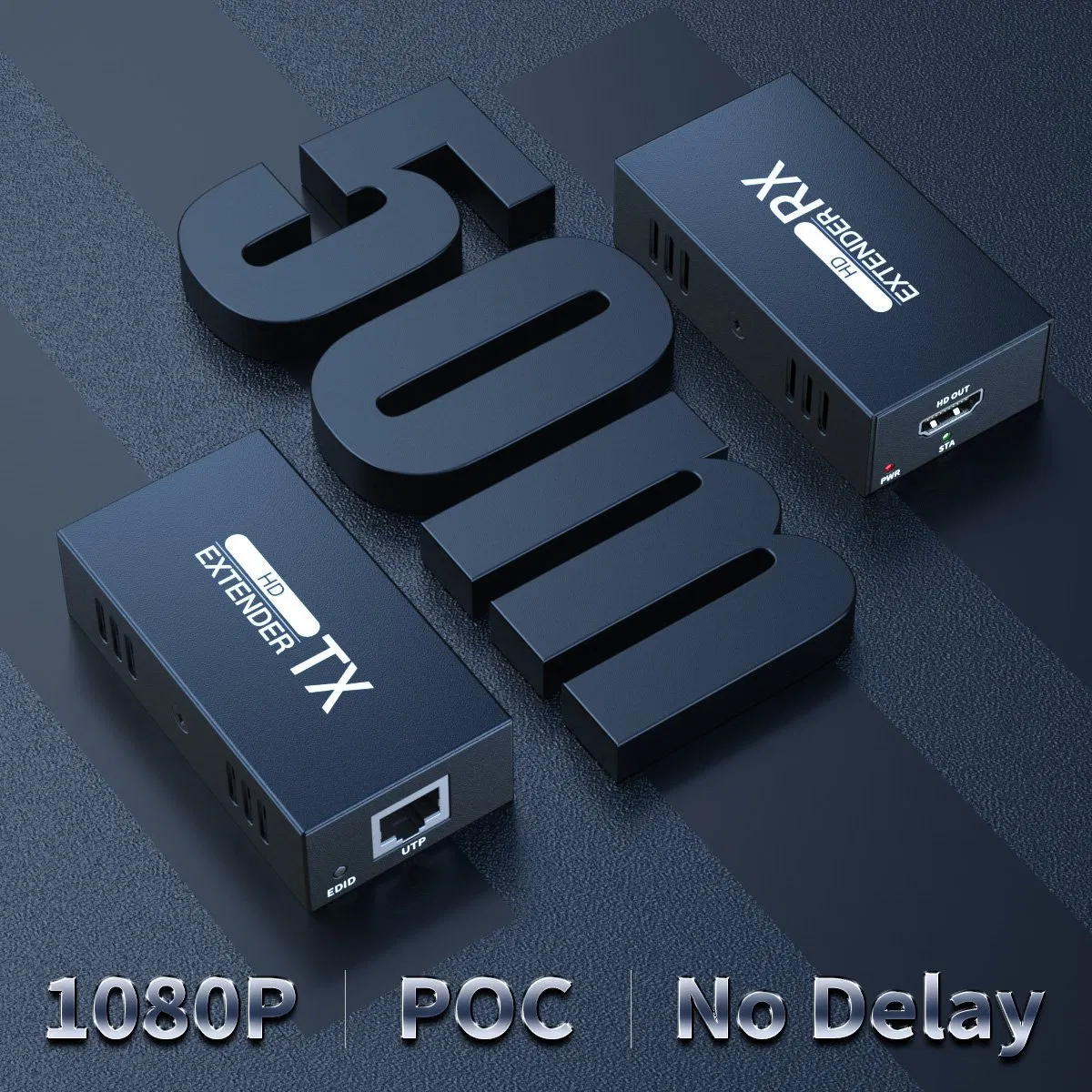 Удлинитель клавиатуры и мыши USB 2.0 CAT6 на 50 метров