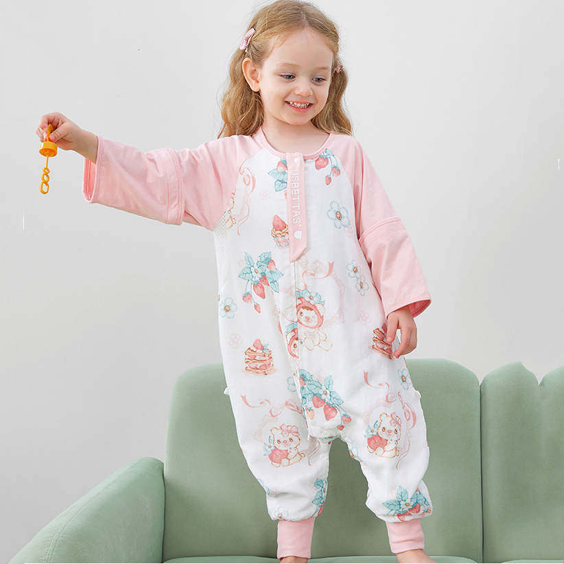 Leading Baby Sleeping Bag Producer Cozy Fleece Lined Bamboo Cotton Adjustable Cuff Sleep Sack for Winter