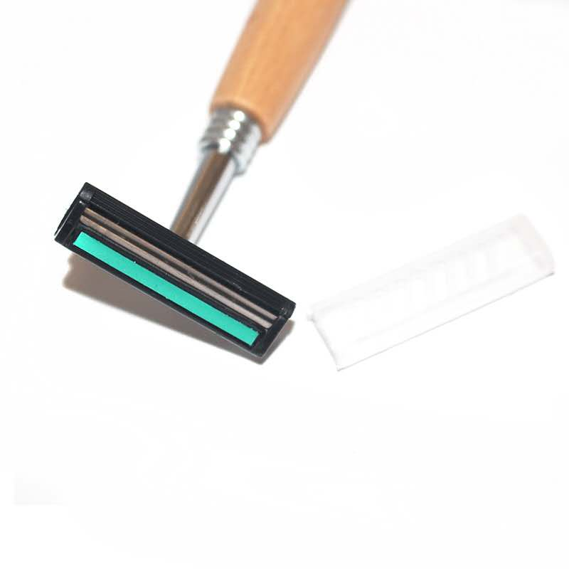 OEM BPA Free Wooden Bamboo Shaving Razor