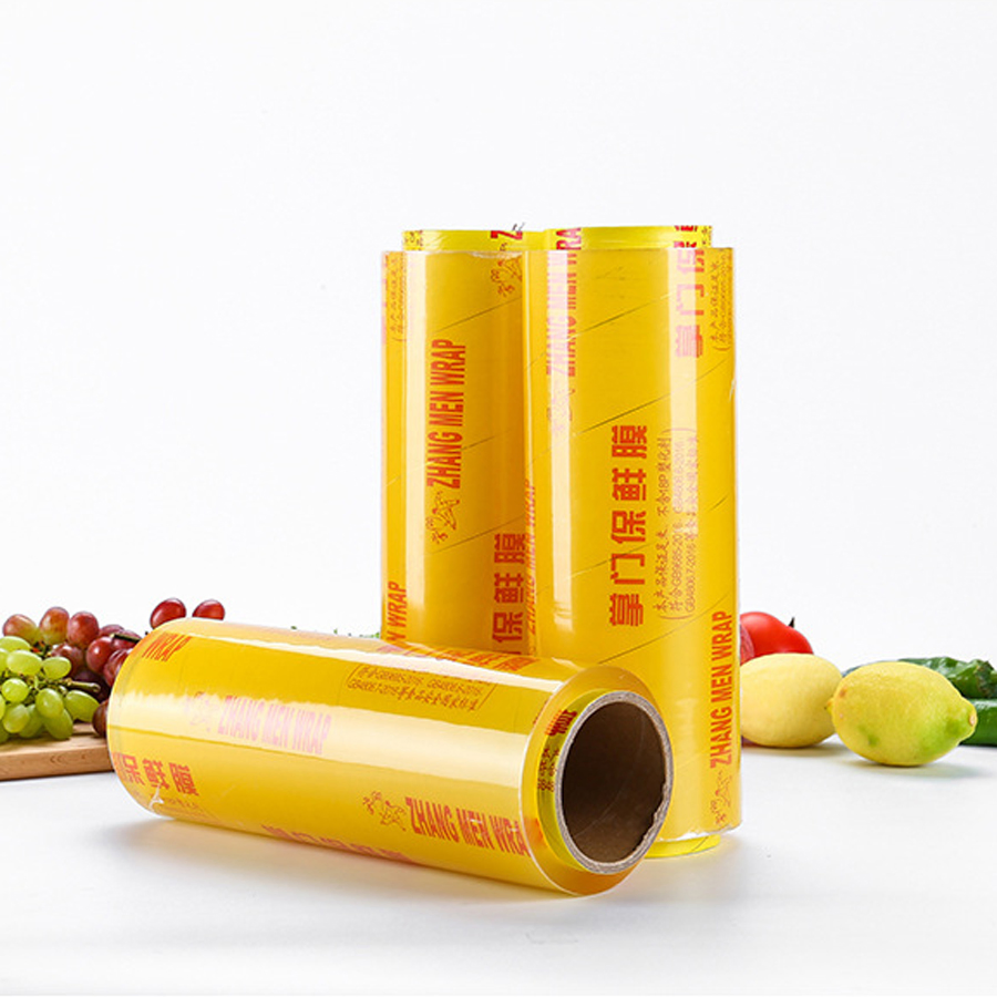 PVC Cling Film, PVC Stretch Film for Refrigerator Wrap