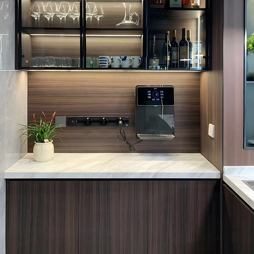 Hot Sale High Quality Solid Surface Kitchen Island with Custom Corian Countertop